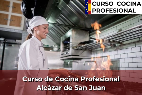 Curso de Cocina Profesional en Alcázar de San Juan