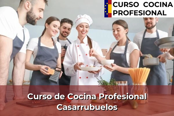 Curso de Cocina Profesional en Casarrubuelos