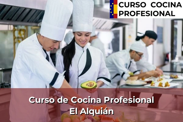 Curso de Cocina Profesional en El Alquián