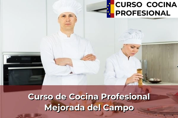 Curso de Cocina Profesional en Mejorada del Campo