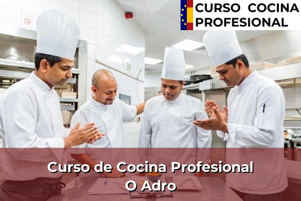 Curso de Cocina Profesional en Cela 73 Curso de Cocina Profesional en O Adro