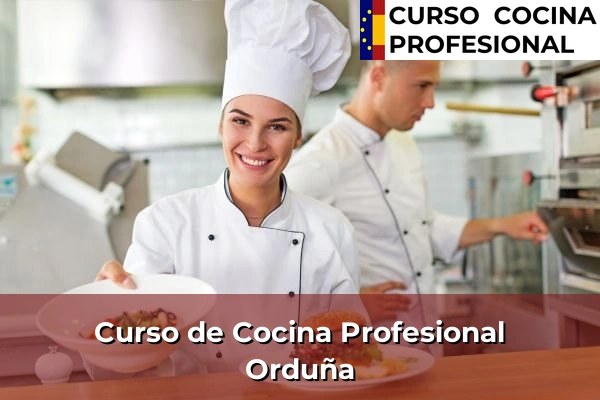 Curso de Cocina Profesional en Orduña