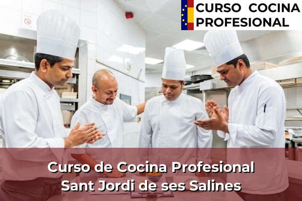 Curso de Cocina Profesional en Sant Jordi