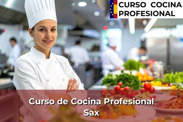Curso de Cocina Profesional en Sax
