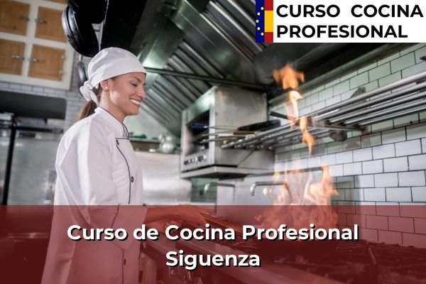 Curso de Cocina Profesional en Siguenza