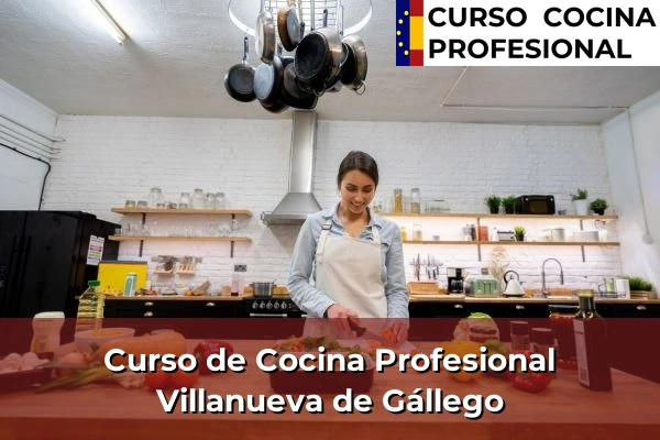 Curso de Cocina Profesional en Villanueva de Gállego